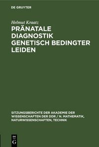 Produktbild: Pr&auml;natale Diagnostik genetisch bedingter Leiden