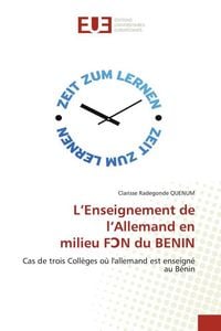 Produktbild: L'Enseignement de l'Allemand en milieu F&iquest;N du BENIN