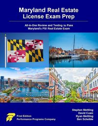 Produktbild: Maryland Real Estate License Exam Prep: All-in-One Review and Testing to Pass Maryland's PSI Real Estate Exam