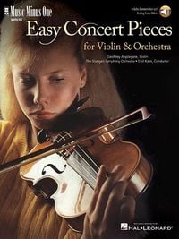 Produktbild: Easy Concert Pieces for Violin & Orchestra Book/Online Audio