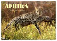 Produktbild: Afrika - Zauber der Wildnis (Tischkalender 2026 DIN A5 quer), CALVENDO Monatskalender