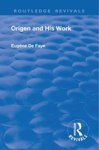 Produktbild: Revival: Origen and his Work (1926)