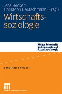 Produktbild: Wirtschaftssoziologie