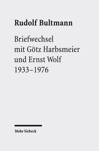 Produktbild: Briefwechsel mit G&ouml;tz Harbsmeier und Ernst Wolf