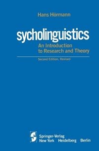 Produktbild: Psycholinguistics