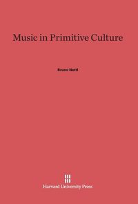 Produktbild: Music in Primitive Culture