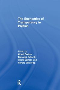 Produktbild: The Economics of Transparency in Politics