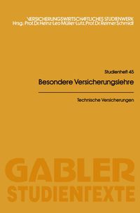 Produktbild: Technische Versicherungen