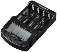 Produktbild: VOLTCRAFT CC-2 Rundzellen-Ladeger&auml;t NiMH, NiCd, LiIon Mignon (AA), Micro (AAA), Baby (C), Sub-C, 26650, 26500, 18650, 17670