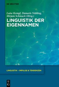 Produktbild: Linguistik der Eigennamen
