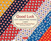 Produktbild: Good Luck Gift Wrapping Papers - 6 Sheets