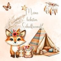 Produktbild: Meine liebsten Schulfreunde - Ein Freundebuch zum Ausf&uuml;llen & Ausmalen - F&uuml;r Kinder ab 5 Jahren
