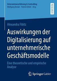 Produktbild: Auswirkungen der Digitalisierung auf unternehmerische Gesch&auml;ftsmodelle