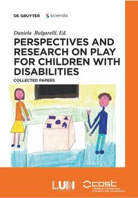 Produktbild: Perspectives and research on play for children with disabilities