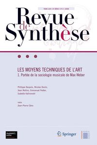 Produktbild: Fre-Revue De Synthese Les Moye