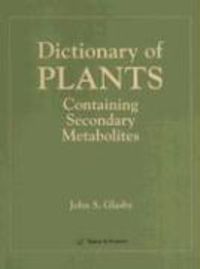 Produktbild: Glasby, J: Directory Of Plants Containing Secondary Metaboli