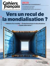 Produktbild: Cahiers Francais N.449 ; Vers un Recul de la Mondialisation