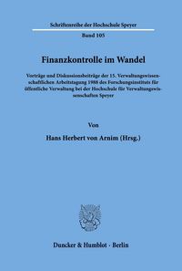 Produktbild: Finanzkontrolle im Wandel.