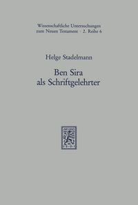 Produktbild: Ben Sira als Schriftgelehrter