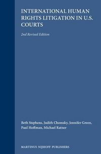 Produktbild: International Human Rights Litigation in U.S. Courts