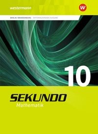 Produktbild: Sekundo 10. Schulbuch. Berlin und Brandenburg