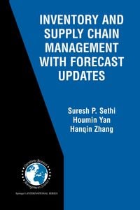 Produktbild: Inventory and Supply Chain Management with Forecast Updates
