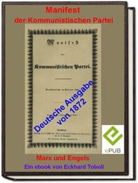 Produktbild: "Manifest der Kommunistischen Partei" (deutsche Ausgabe 1872)