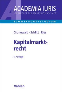 Produktbild: Einf&uuml;hrung in das Kapitalmarktrecht
