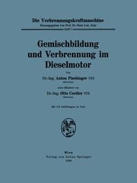 Produktbild: Gemischbildung und Verbrennung im Dieselmotor