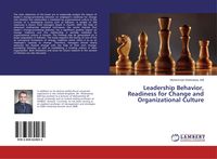 Produktbild: Leadership Behavior, Readiness for Change and Organizational Culture
