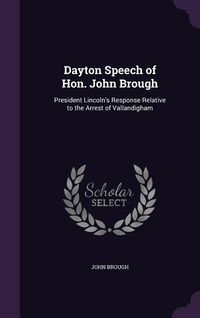 Produktbild: Dayton Speech of Hon. John Brough