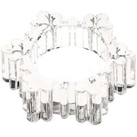 Produktbild: Teelichthalter Schneeflocke, Glas