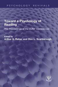 Produktbild: Toward a Psychology of Reading
