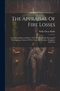 Produktbild: The Appraisal Of Fire Losses