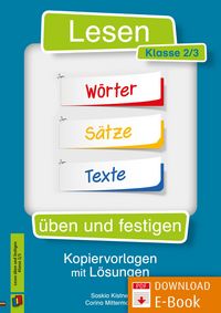 Produktbild: Lesen &uuml;ben und festigen - Klasse 2/3