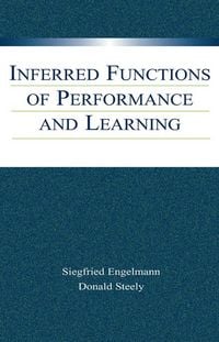 Produktbild: Inferred Functions of Performance and Learning
