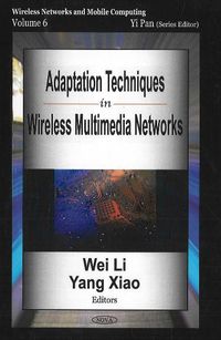 Produktbild: Adaptation Techniques in Wireless Multimedia Networks