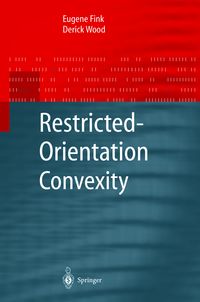 Produktbild: Restricted-Orientation Convexity
