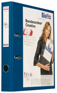 Produktbild: BIELLA Bundesordner&reg; Creative mit Sichttasche, marine