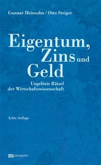 Produktbild: Eigentum, Zins und Geld