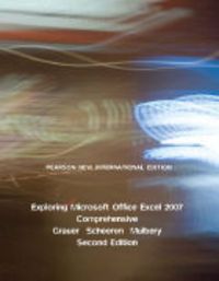 Produktbild: Exploring Microsoft Office Excel 2007 Comprehensive: Pearson New International Edition