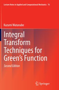 Produktbild: Integral Transform Techniques for Green's Function