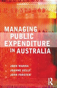 Produktbild: Managing Public Expenditure in Australia