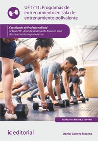 Produktbild: Programas de entrenamiento en sala de entrenamiento polivalente. AFDA0210