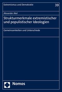 Produktbild: Strukturmerkmale extremistischer und populistischer Ideologien