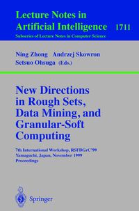Produktbild: New Directions in Rough Sets, Data Mining, and Granular-Soft Computing