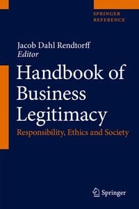 Produktbild: Handbook of Business Legitimacy