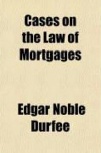 Produktbild: Cases on the Law of Mortgages