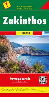 Produktbild: freytag & berndt Stra&szlig;enkarte Zakinthos 1:50.000