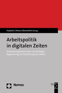 Produktbild: Arbeitspolitik in digitalen Zeiten